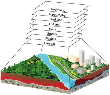 Layers in a representation model