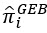 The global empirical Bayes rate estimate variable