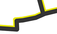 An image of line symbol made up of two solid strokes offset from each other. An image of line symbol made up of two solid strokes offset from each other.