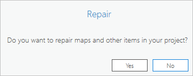 Repair prompt Repair prompt