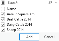List of statistics fields List of statistics fields