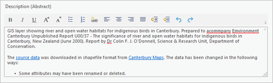 Metadata with typos Metadata with typos