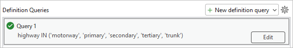 Definition query