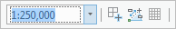Map scale box Map scale box