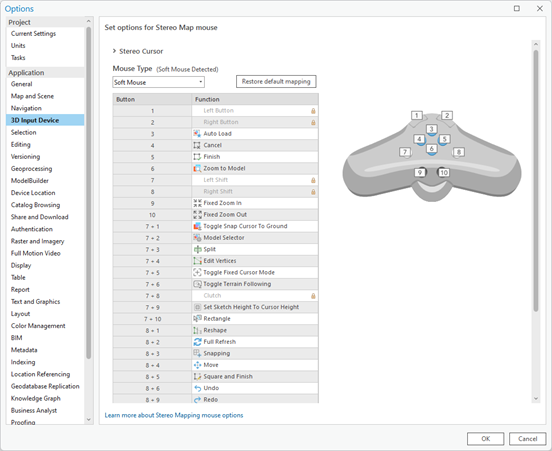 Softmouse stereo mouse configuration options Softmouse stereo mouse configuration options