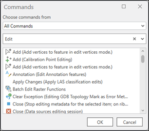 List of commands for the Stealth mouse List of commands for the Stealth mouse