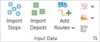Input data section Input data section