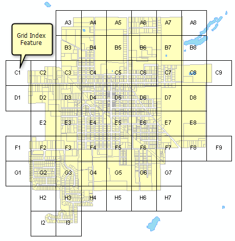 Grid index feature example Grid index feature example