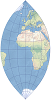 An example of the Cassini map projection An example of the Cassini map projection