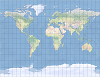 An example of the Gall stereographic map projection An example of the Gall stereographic map projection