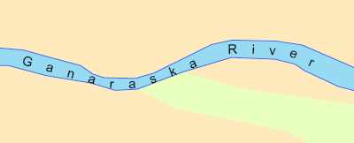 Polygon river placement Polygon river placement