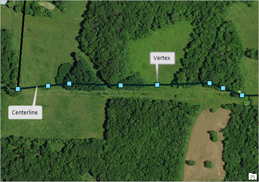 Editing vertices and segments Editing vertices and segments