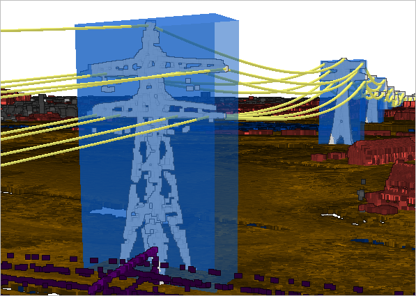 Extract Objects From Point Cloud tool illustration Extract Objects From Point Cloud tool illustration