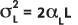 Longitudinal variances Longitudinal variances