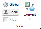 ArcGIS Pro options to convert between maps, global scenes, and local scenes ArcGIS Pro options to convert between maps, global scenes, and local scenes