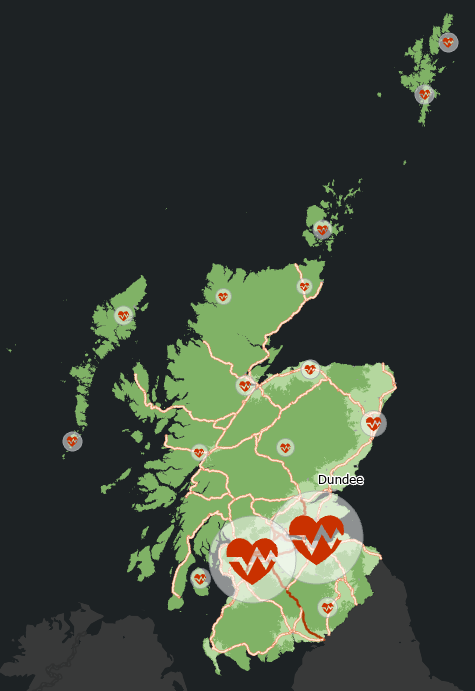 Map of Scotland Map of Scotland