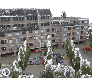 Not thinned point cloud Not thinned point cloud