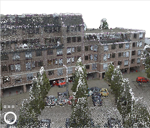 Thinned point cloud Thinned point cloud