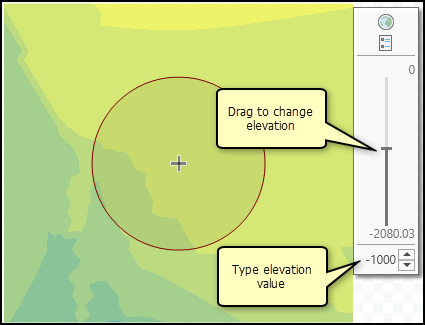 Elevation slider in Geostatistical Wizard Elevation slider in Geostatistical Wizard