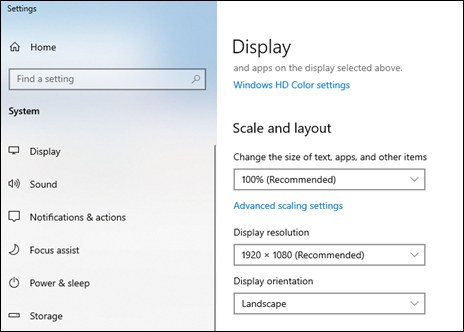 Stereo monitor settings Stereo monitor settings