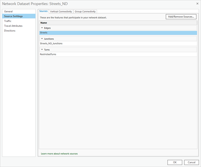 Source Settings tab Source Settings tab
