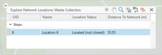 Not located on the closest street Not located on the closest street