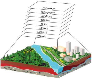 Layers in a representation model Layers in a representation model
