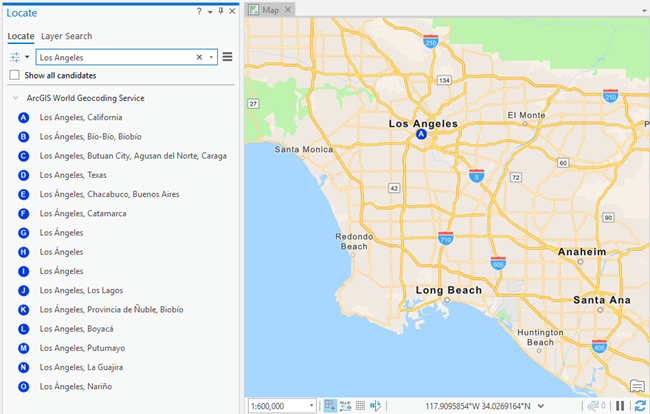 Find places on a map (geosearch) Find places on a map (geosearch)
