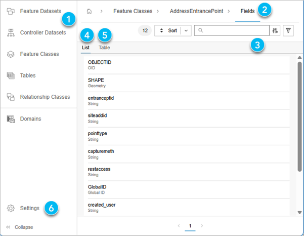 Dynamic HTML report output from the Generate Schema Report geoprocessing tool Dynamic HTML report output from the Generate Schema Report geoprocessing tool
