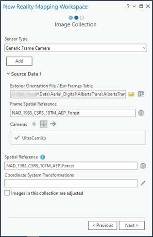 Image Collection pane Image Collection pane