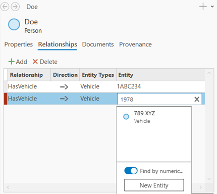 Search for an existing entity by using a property with a numeric data type. Search for an existing entity by using a property with a numeric data type.