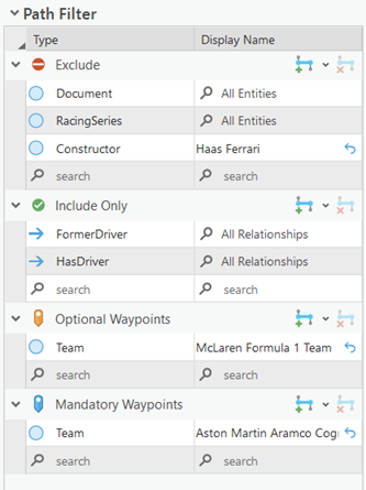 All path filters are listed. All path filters are listed.
