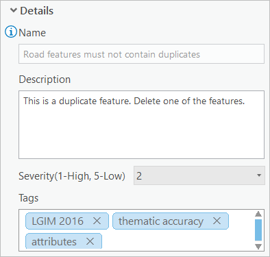 Details for Duplicate Feature check Details for Duplicate Feature check