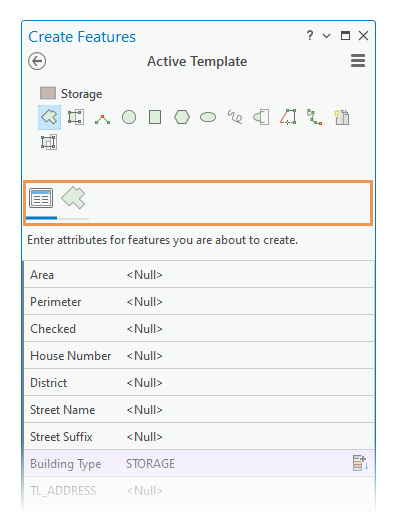 Active Template view Active Template view
