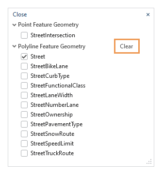 Feature Classes Feature Classes