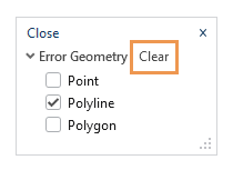 Error Geometry Error Geometry