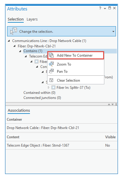 Add New To Container Add New To Container