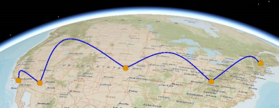 Animation using Hop transition Animation using Hop transition