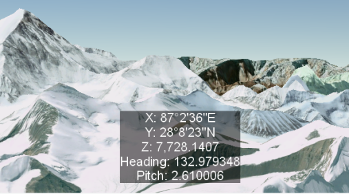 Viewpoint overlay dynamic text Viewpoint overlay dynamic text