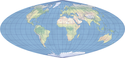 An example of the Eckert-Greifendorff projection An example of the Eckert-Greifendorff projection