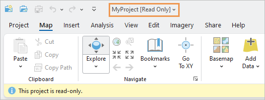 Read-only messages on a project Read-only messages on a project