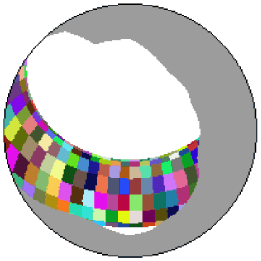 Overlay of viewshed with sun map example Overlay of viewshed with sun map example