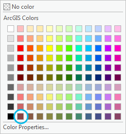 Color palette with Cordovan Brown indicated (row 10, column 2).