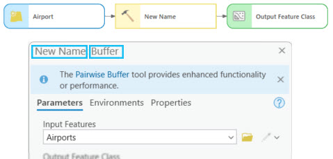 Renamed model element Renamed model element