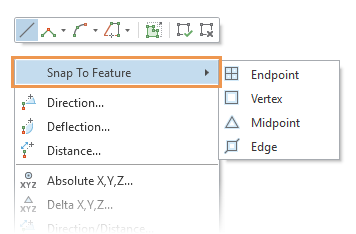 Snap To Specific Features Arcgis Pro Documentation