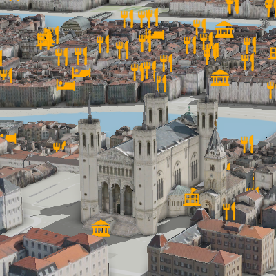 3D points of interest without perspective 3D points of interest without perspective