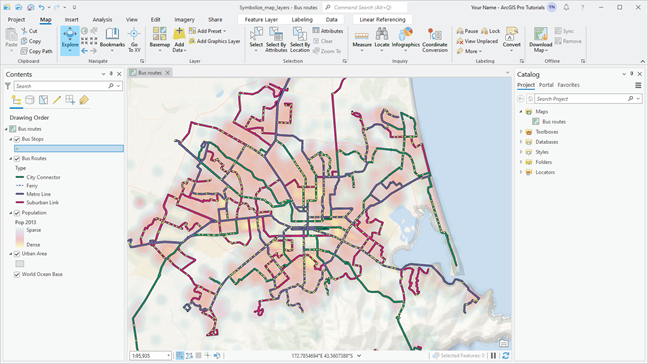 An ArcGIS Pro project
