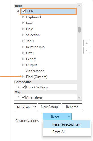 Customize The Ribbon Options Arcgis Pro Documentation