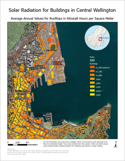 Map layout