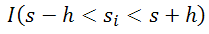 Constant kernel function